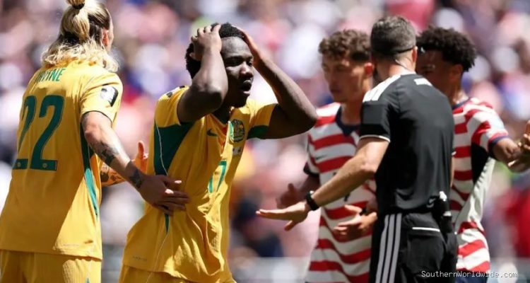 Australian World Cup Star Criticizes Referee After Loss to US, Coaches Also Complain