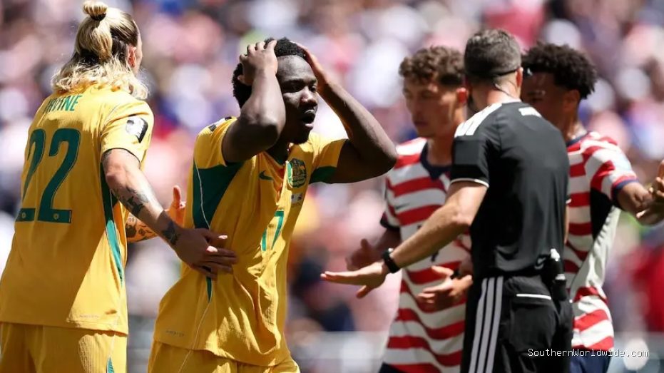 Australian World Cup Star Criticizes Referee After Loss to US, Coaches Also Complain