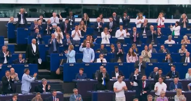 Back to Sender" Chants Erupt in European Parliament Following Vote to Expedite Deportations
