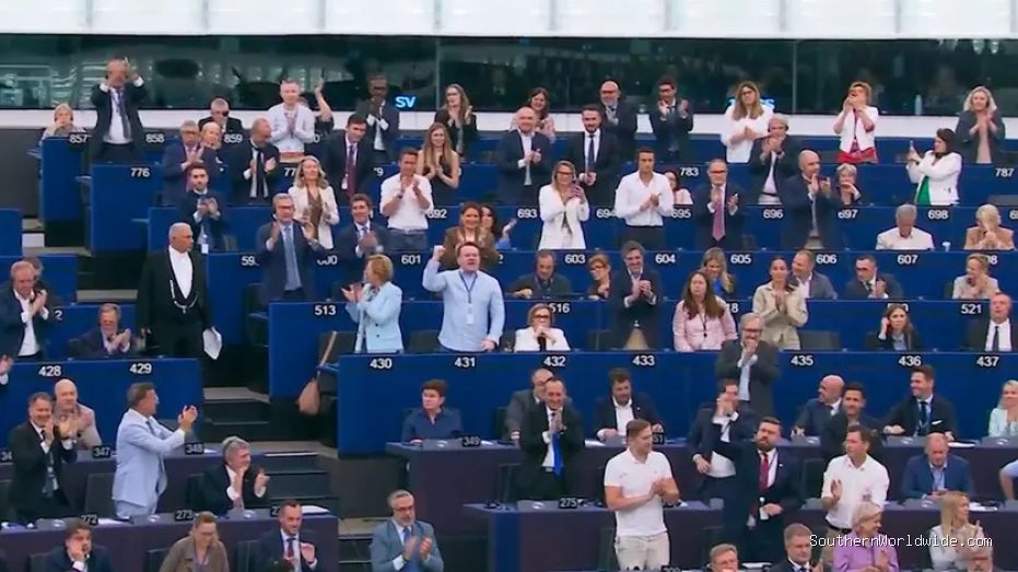 Back to Sender" Chants Erupt in European Parliament Following Vote to Expedite Deportations