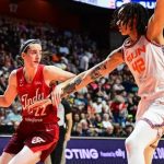 Caitlin Clark's 25 points and Sophie Cunningham's late heroics lead Fever past Sun in Commissioner's Cup