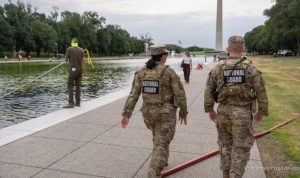 Former Olympian Charged in Reflecting Pool Vandalism, Trump Promises Swift Repairs