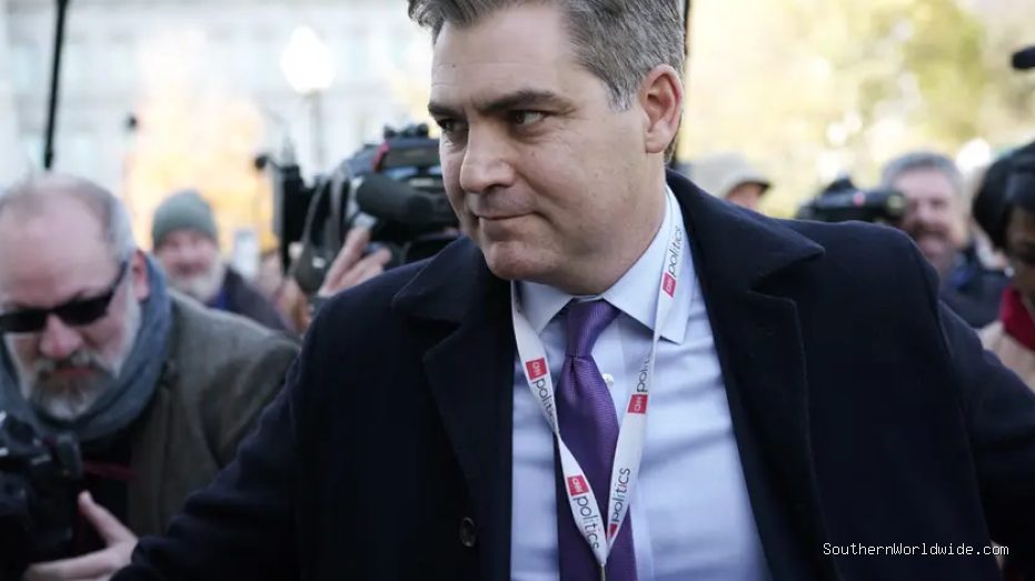 Jim Acosta ruthlessly mocked for comparing removal of Trump’s name from Kennedy Center to fall of Berlin Wall