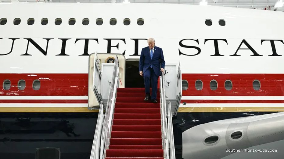New Presidential Aircraft Takes to the Skies Following Trump's Unveiling