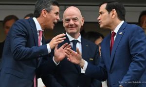Rubio and Newsom in World Cup Spotlight Amidst 2028 Presidential Buzz