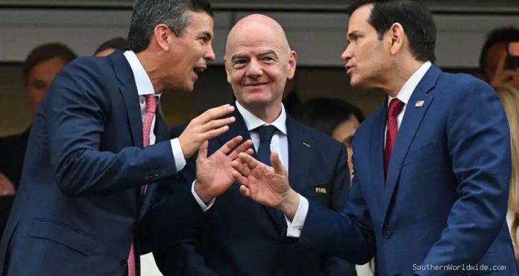 Rubio and Newsom in World Cup Spotlight Amidst 2028 Presidential Buzz