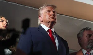 Trump Questions No-Call After Wembanyama's Play on Brunson