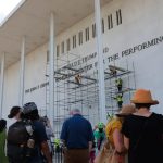 Workers rip Trump name from Kennedy center facade months after it goes on, hours after failed appeal