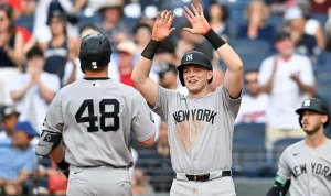 Yankees Beat Guardians in Extra Innings for Second Consecutive Victory