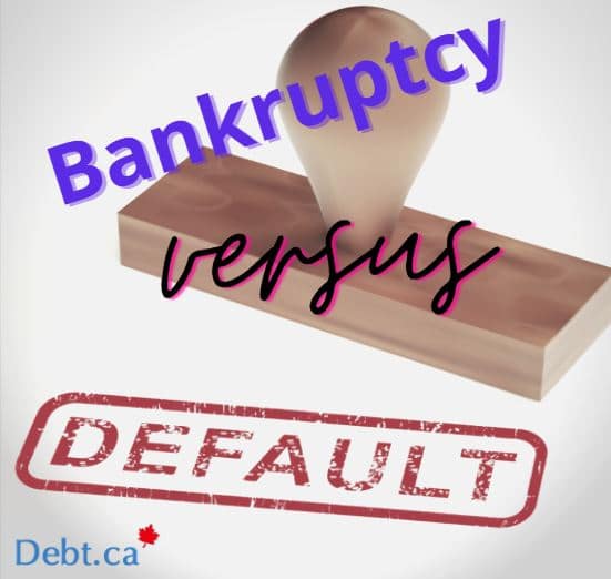 The Connection Between Loan Default and Bankruptcy