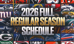 2026 NFL Schedule: All 32 Teams