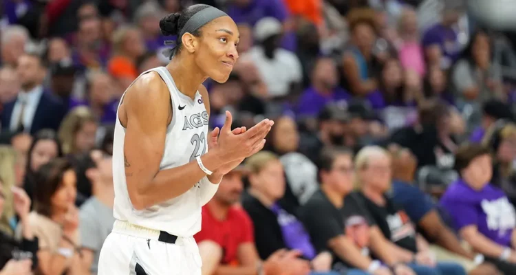A'ja Wilson Poised for Dominance as Aces Meet Golden State Valkyries