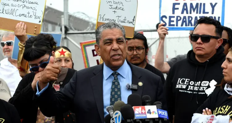 America's First 'Formerly Undocumented' Congressman Issues Ultimatum at ICE Facility