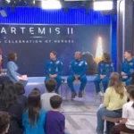 Artemis Crew Describes Moon Mission as "Best Roller Coaster Ride