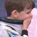 Artemis crew gives special gift to 5-year-old aspiring astronaut