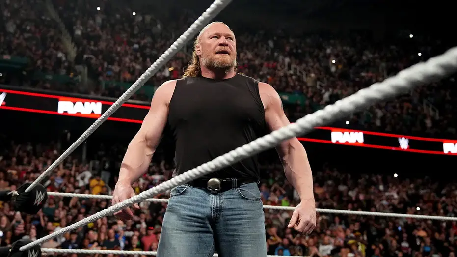 Brock Lesnar Returns to WWE, Attacks Oba Femi