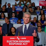 California Governor's Redistricting Plan Targets Texas Republicans