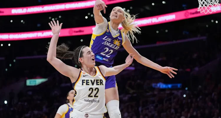 Cameron Brink's Fiery Reaction After Blocking Caitlin Clark's Shot