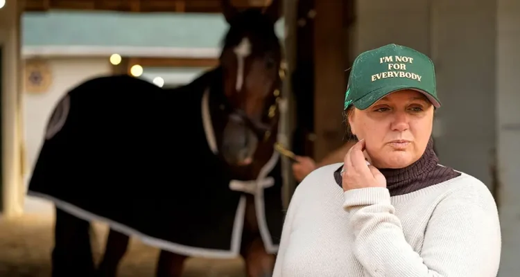 Cherie DeVaux Defends Preakness Decision, Citing Horse's Welfare