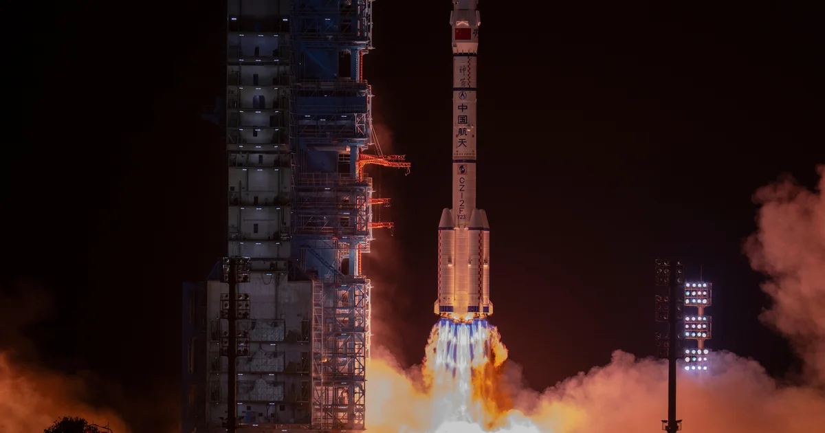 China Launches Astronaut for Year-Long Space Mission