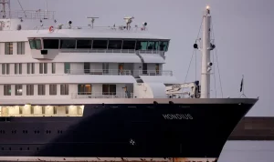 Cruise ship linked to Tenerife Hantavirus outbreak arrives as evacuation begins