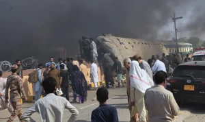 Deadly Suicide Blast Kills at Least 23 on Pakistan Train Route