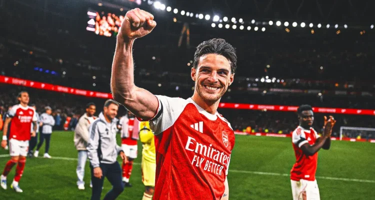 Declan Rice Explains His 'Big-Game Player' Mentality Amidst Arsenal's UCL and EPL Pursuit