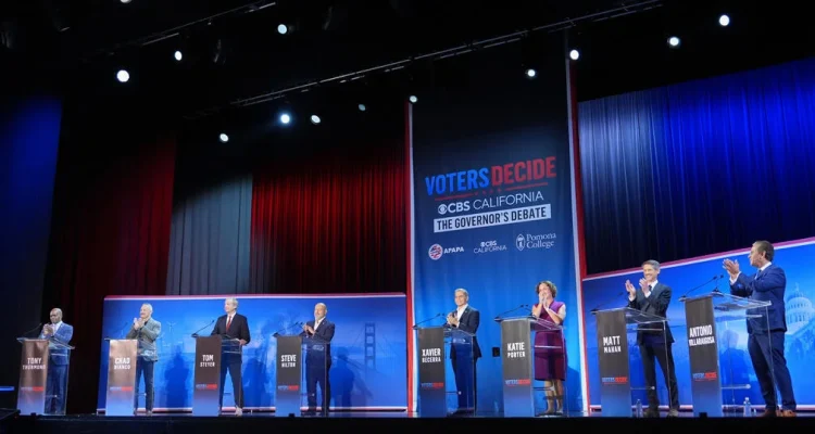 Democrats Clash in Crowded California Governor Debate, Republicans Criticize Incumbents
