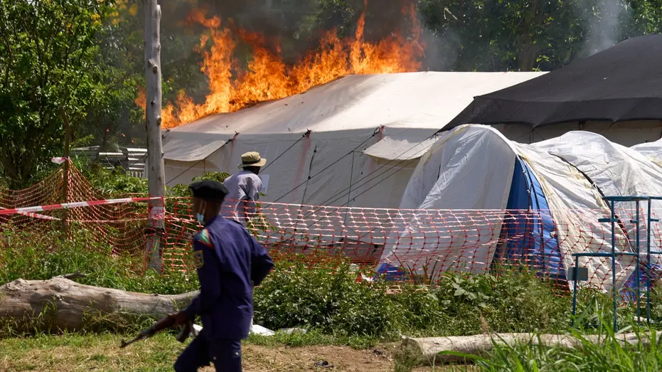 Ebola Treatment Center Torched in Congo Amidst Body Dispute