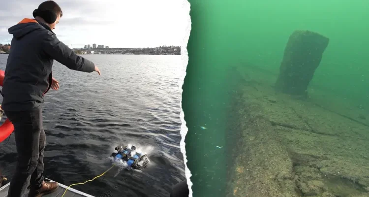 Expert Explains Hidden 'Shipwreck City' in Urban Lake