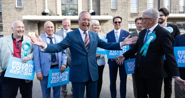 Farage: Elections Signal "Historic Shift in British Politics