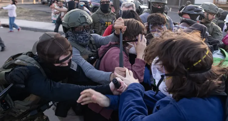 FBI Arrests Protester Who Threatened ICE Officer's Family at NJ Detention Center