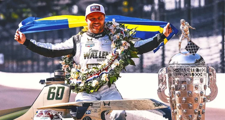 Felix Rosenqvist Wins Indy 500 by a Thin Margin, Securing Record Prize