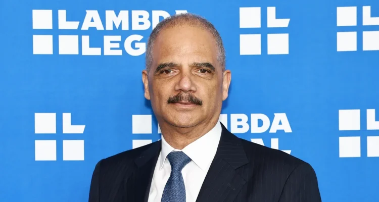 Former Attorney General Eric Holder Discusses Redistricting with House Democrats