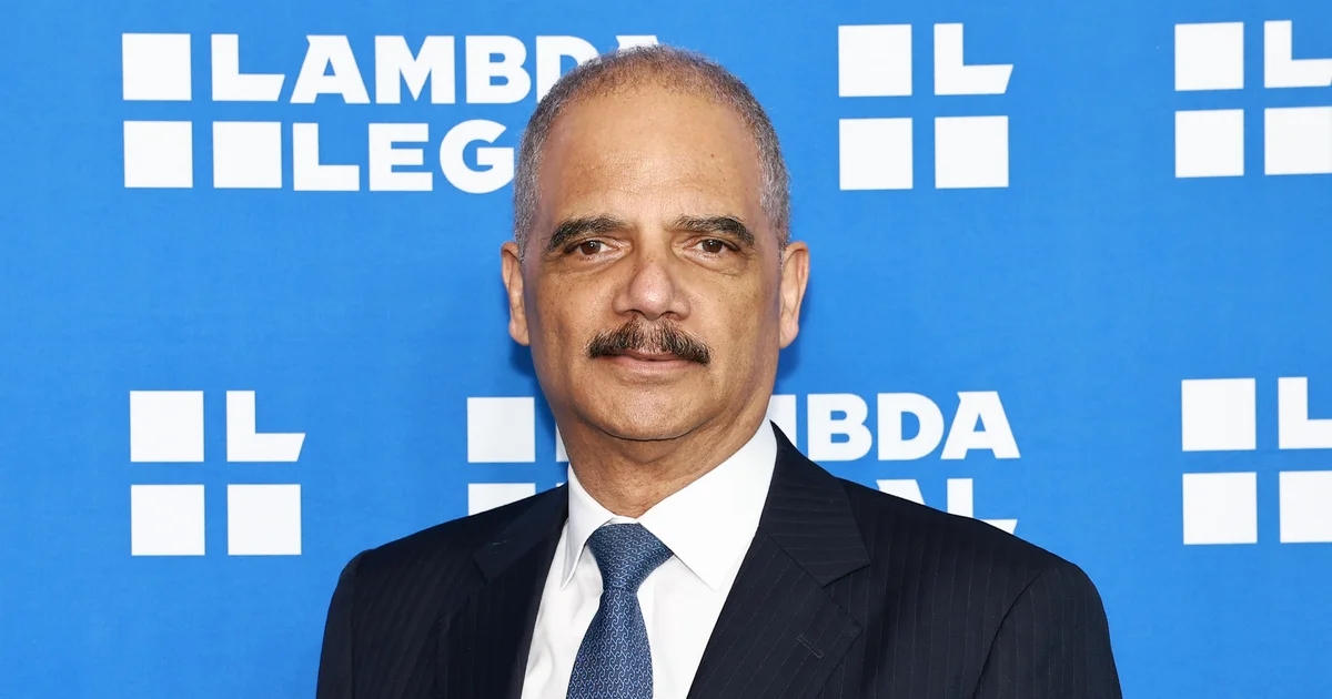 Former Attorney General Eric Holder Discusses Redistricting with House Democrats
