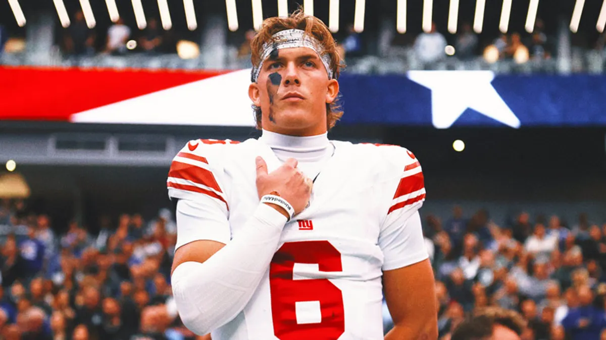 Giants QB Jaxson Dart Praises John Harbaugh as Ideal Coach