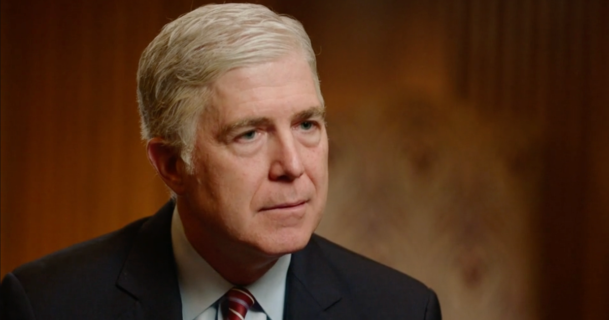 Gorsuch: Loyalty is to "Constitution and laws," not Trump's attacks