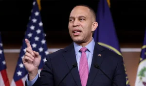 Hakeem Jeffries Criticized for 'Violent' Call to Break MAGA Spirit
