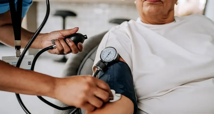 Home-based low-impact routine to lower adult blood pressure