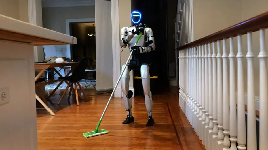 Humanoid Robot Cleans First American Apartment