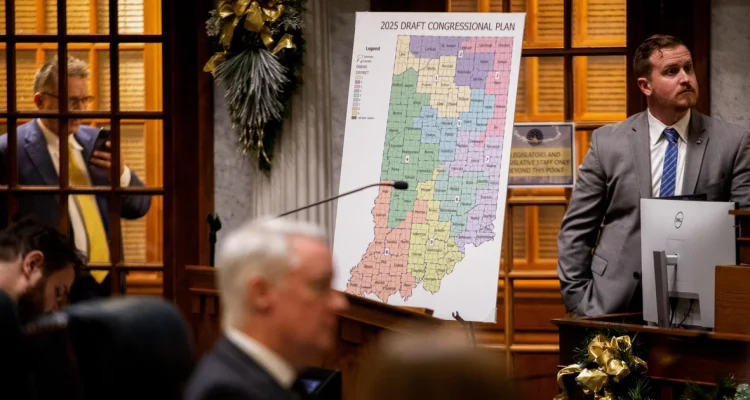 Indiana Senate to Vote on GOP Congressional Map, Future Uncertain