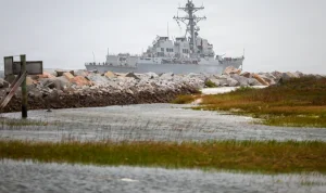 Iranian Destroyers Face Second Attack Wave