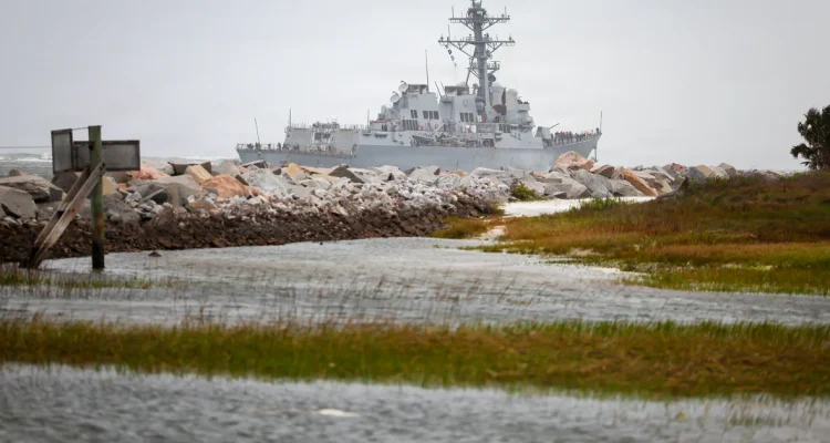 Iranian Destroyers Face Second Attack Wave