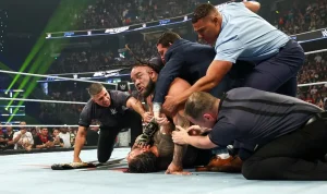 Jacob Fatu Attacks Roman Reigns After Championship Loss