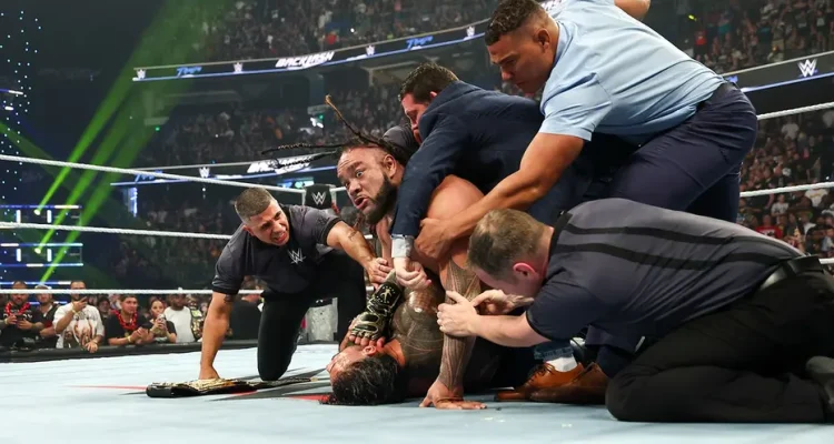 Jacob Fatu Attacks Roman Reigns After Championship Loss