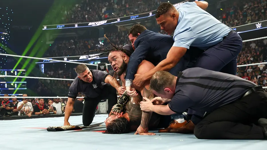 Jacob Fatu Attacks Roman Reigns After Championship Loss