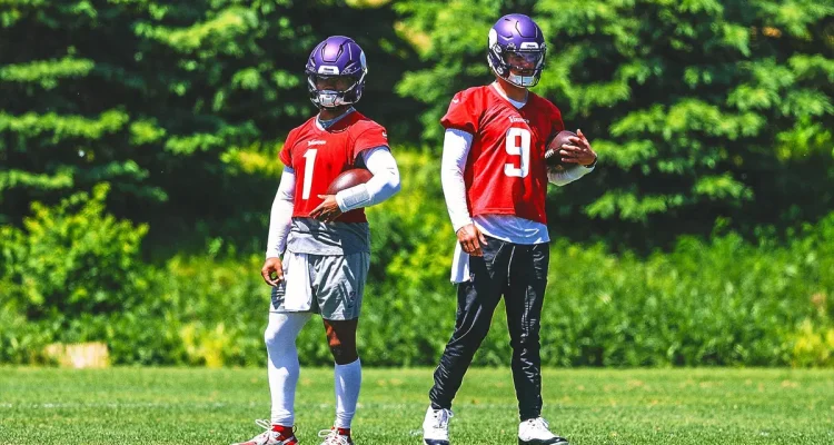 J.J. McCarthy Compares Relationship with Kyler Murray to a Classroom Setting