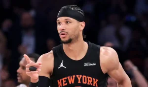 Josh Hart's analytics analogy leaves Karl-Anthony Towns speechless
