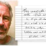 Judge Releases Possible Suicide Note from Jeffrey Epstein