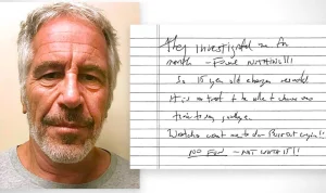 Judge Releases Possible Suicide Note from Jeffrey Epstein